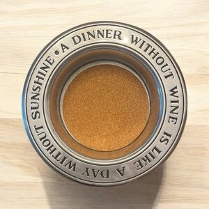 Wilton Armetale Silver Wine Quote Bowl